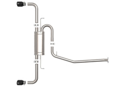 aFe Power 19-24 Toyota RAV4 (2.5) Exhaust System Kit PN. 49-36053-B