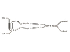 aFe Power 14-15 INFINITI Q50 (3.7) Exhaust System Kit PN. 49-36136-P