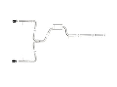 aFe Power 19-21 Volkswagen Jetta (2.0) Exhaust System Kit PN. 49-36432-B