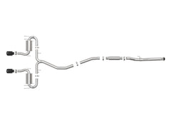 aFe Power 17-21 Honda Civic (Hatchback - 1.5) Exhaust System Kit PN. 49-36624-B