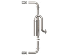 aFe Power Mazda (Hatchback - 2.5) Exhaust System Kit PN. 49-37023-P
