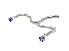 aFe POWER Axle-Back Exhaust Takeda 3 IN to 2-1/2 IN 304 Stainless Steel Axle- 49-37037-L