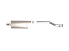 aFe Power 00-04 Toyota Tacoma (2.4, 2.7, 3.4) Exhaust System Kit PN. 49-46049