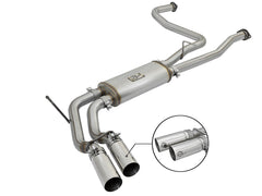 aFe Power 17-24 Nissan TITAN (5.6 - Wheelbase: 139.8Inch) Exhaust System Kit PN. 49-46126-P