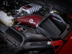aFe POWER Track Series Intake Track Series Red Kevlar Carbon Fiber Intake Sys 57-10030KR
