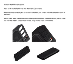 APR Audi, Volkswagen (2.0) Engine Cold Air Intake Heat Shield PN. CI100052-F