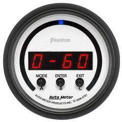 AutoMeter Products 2-1/16 in. D-PIC, -2G-+2G, PHANTOM PN. 5781