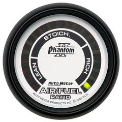 AutoMeter Products 2-1/16 in. NARROWBAND AIR/FUEL RATIO, LEAN-RICH, PHANTOM II PN. 7575