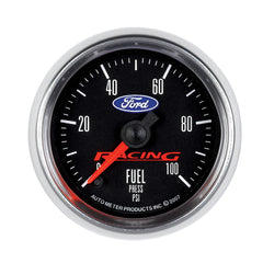 AutoMeter Products 2-1/16 in. FUEL PRESSURE, 0-100 PSI, FORD RACING PN. 880080
