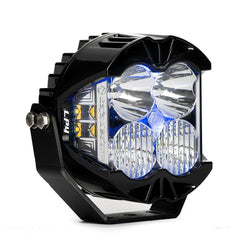 Baja Designs LP4 Pro LED Auxiliary Light Pod, Driving/Combo, Clear, Blue Backlight 290015