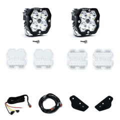 Baja Designs Squadron 2.0 Sport A-Pillar Light Kit, Spot, Clear, Upfitter Wiring for Ford 2021-26 Bronco, 2022-24 Bronco Raptor 44-0088-UP