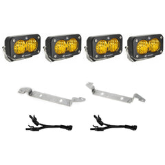 Baja Designs S2 Sport OEM Fog Light Replacement Kit, Baja Amber for 2025-2026 Toyota 4Runner, Non-TRD Pro 44-8281