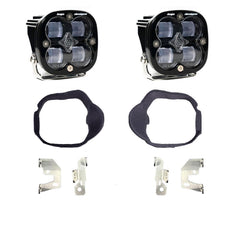 Baja Designs Squadron SAE Fog Pocket Light Kit, Clear for Mercedes 2014-2018 Sprinter Van 448129