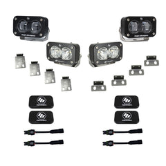 Baja Designs S2 SAE/S2 Sport Fog Pocket Kit for Ford 2021-26 F-150 Raptor, 2023-26 Bronco Raptor, 2024-26 F-150 Raptor 37/R 448180