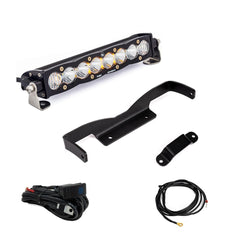 Baja Designs S8 10 in. Shock Tower Light Kit, Clear for Can-Am Maverick R 448195