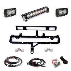 Baja Designs S8 10 in./S2 Pro Grille Light Kit, Clear for 2024-2026 Toyota Tacoma TRD Pro 448253
