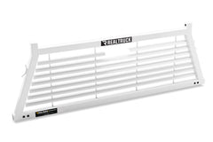 BACKRACK Louvered Headache Rack Frame, White for Silverado/Sierra, F-150, Titan, Tundra, Dodge D/W Series and Ram without RamBox 12800W