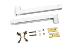 BACKRACK Low Profile Toolbox Hardware Kit, 21 in. Toolbox, White for 2019-2026 Silverado/Sierra 1500, 2020-2026 Silverado/Sierra HD 30124LPW