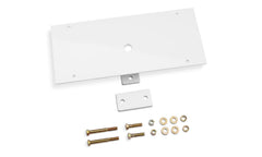 BACKRACK Utility Light Bracket, 16 in. x 7 in. Rectangle Base, Center Mount, White 91002RECW