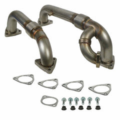 BD Diesel Performance 1041484 EXHAUST MANIFOLD and UP-PIPE KIT FORD F250/F350/F450/F550 SUPER DUTY 6.4L POWER STROKE 2008-2010