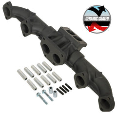 BD Diesel Performance 1048006 ISX T6 Ceramic Coated Exhaust Manifold / Cummins Signature 600 / ISX Pre-2002