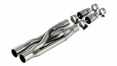 Borla 2018-2022 Mustang GT Connection Pipes SwitchFire(tm) X-Pipe Upgrade