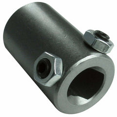 Borgeson Steel Steering Coupler. Fits 3/4in.-Double D X 3/4in.-Double D 314949