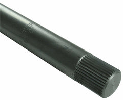 Borgeson Steering Shaft 3/4-36 Splined Steel 16in. Long 1in. Spline 1 End Only 409016