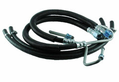 Borgeson Dodge Power Steering Hose Kit OEM Style Rubber 1997-2002 Diesel with Hydro-Boo 925117