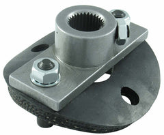 Borgeson Steering Coupler 1/2 Rag Joint Steering Box Side 3/4-36 Spline With Disc 990014