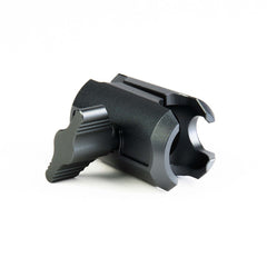 BuiltRight Industries Mountech Double Socket Arm - Short 1.5 in., 1 in. Ball, Storm Gray MNT-120001