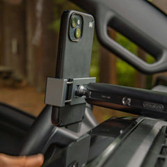 BuiltRight Industries Mountech Phone Mount - Standard Spring-Loaded, 1 in. Ball, Storm Gray MNT-130001