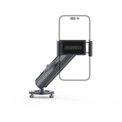 BuiltRight Industries Mountech Phone Mount Bundle - Standard Spring-Loaded Holder, 1 in. Ball, 6 in. Arm MNT-230005