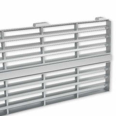 BROTHERS C/K Grille - w/ Bowtie - w/o Molding - Single Headlight - Silver pn 04-176