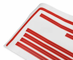 BROTHERS C/K Paint Break Stripe Kit - Vermillion/Dark Carmine pn 04-523