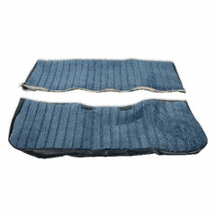 BROTHERS C/K Seat Upholstery Kit - Full Pleat Cloth/Vinyl - Navy pn 05-297
