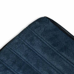 BROTHERS C/K Seat Upholstery Kit - Full Pleat Cloth/Vinyl - Navy pn 05-297