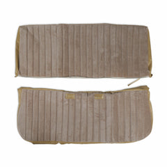 BROTHERS C/K Seat Upholstery Kit - Full Pleat Cloth/Vinyl - Tan pn 05-298