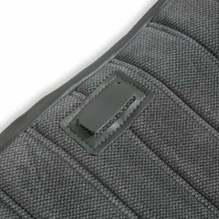 BROTHERS C/K Seat Upholstery Kit - Full Pleat Cloth/Vinyl - Grey/Charcoal pn 05-299