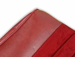 BROTHERS C/K Seat Upholstery Kit - Standard Pleat Cloth/Vinyl - Maroon/Burgundy pn 05-311