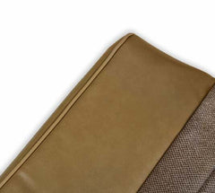 BROTHERS C/K Seat Upholstery Kit - Standard Pleat Cloth/Vinyl - Tan pn 05-313