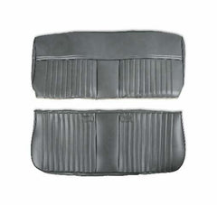 BROTHERS C/K Seat Upholstery Kit - Deluxe Pleat Vinyl - Charcoal pn 05-319