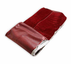 BROTHERS C/K Seat Upholstery Kit - Deluxe Pleat Cloth/Vinyl - Maroon/Burgundy pn 05-321
