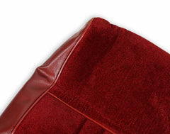 BROTHERS C/K Seat Upholstery Kit - Deluxe Pleat Cloth/Vinyl - Maroon/Burgundy pn 05-321
