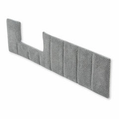BROTHERS C/K Foamback Door Panel Inserts - Cloth - Charcoal pn 05-383