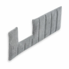 BROTHERS C/K Foamback Door Panel Inserts - Cloth - Charcoal pn 05-383