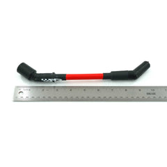 Brian Tooley Racing BTR-SINGLE-CH-LT-GEN5-2 BTR LT STANDARD LENGTH PLUGWIRE WHITE SCRIPT RED SLEEVE