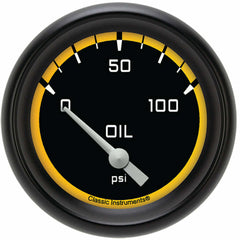 Classic Instruments Engine Oil Pressure Gauge AX281YBPF