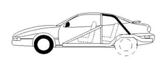 Competition Engineering C3185 Formed Struts; Rear; 1.75 in. x 0.134 in.