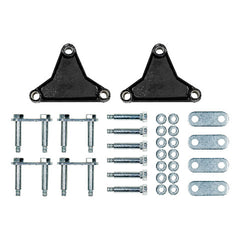 CURT 121098L AP Kit for 2-7K-lb. Double-Eye Tandem Axles - Tall Equalizer, Standard Bolts